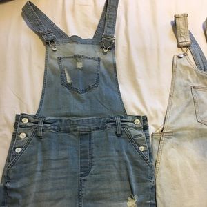 Celebrity pink jean skirt jumper